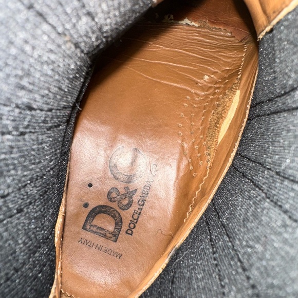 Rare D&G Dolce and Gabanna cowboy boots runway